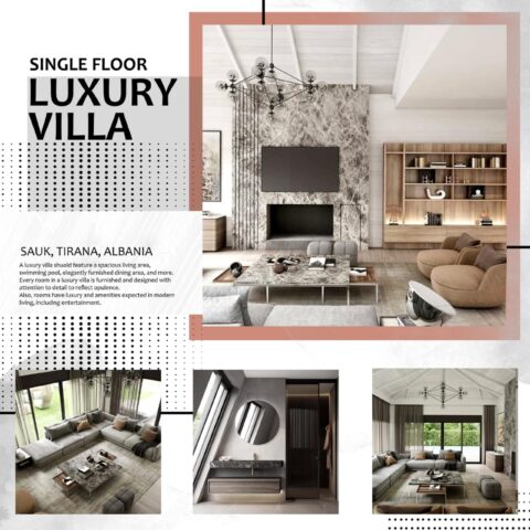 Single Floor Luxury Villa